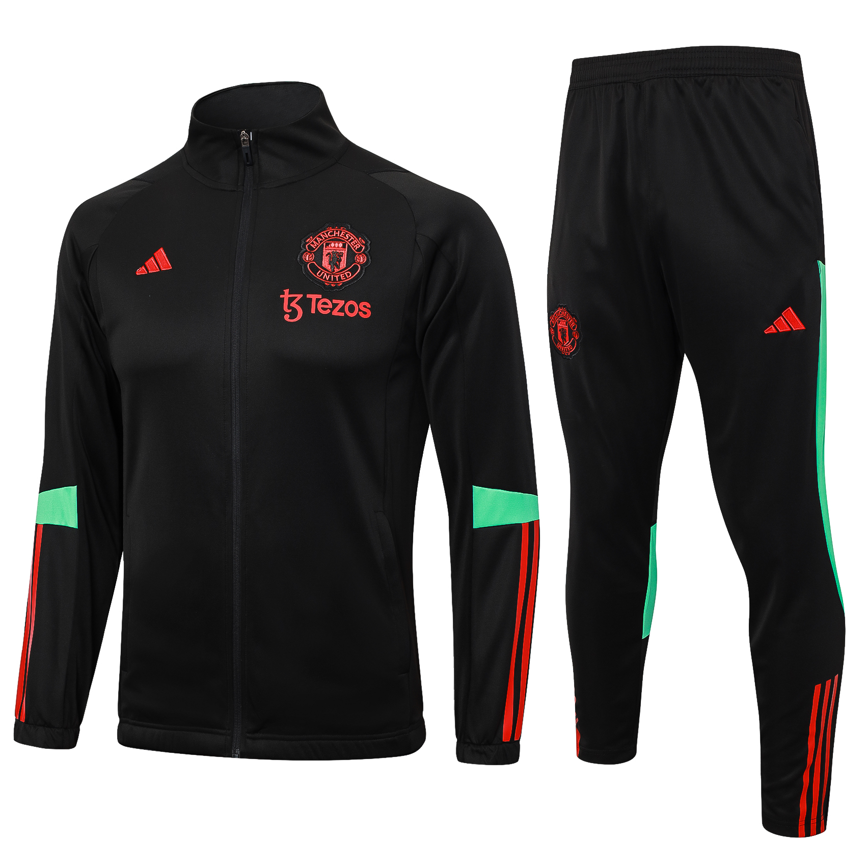 Manchester United 23-24 Jacket Training Tracksuit -Black